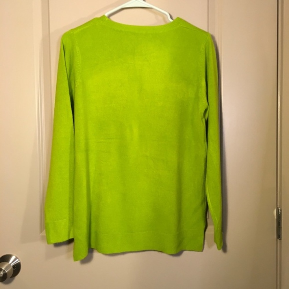 Bassini bright green Sweater